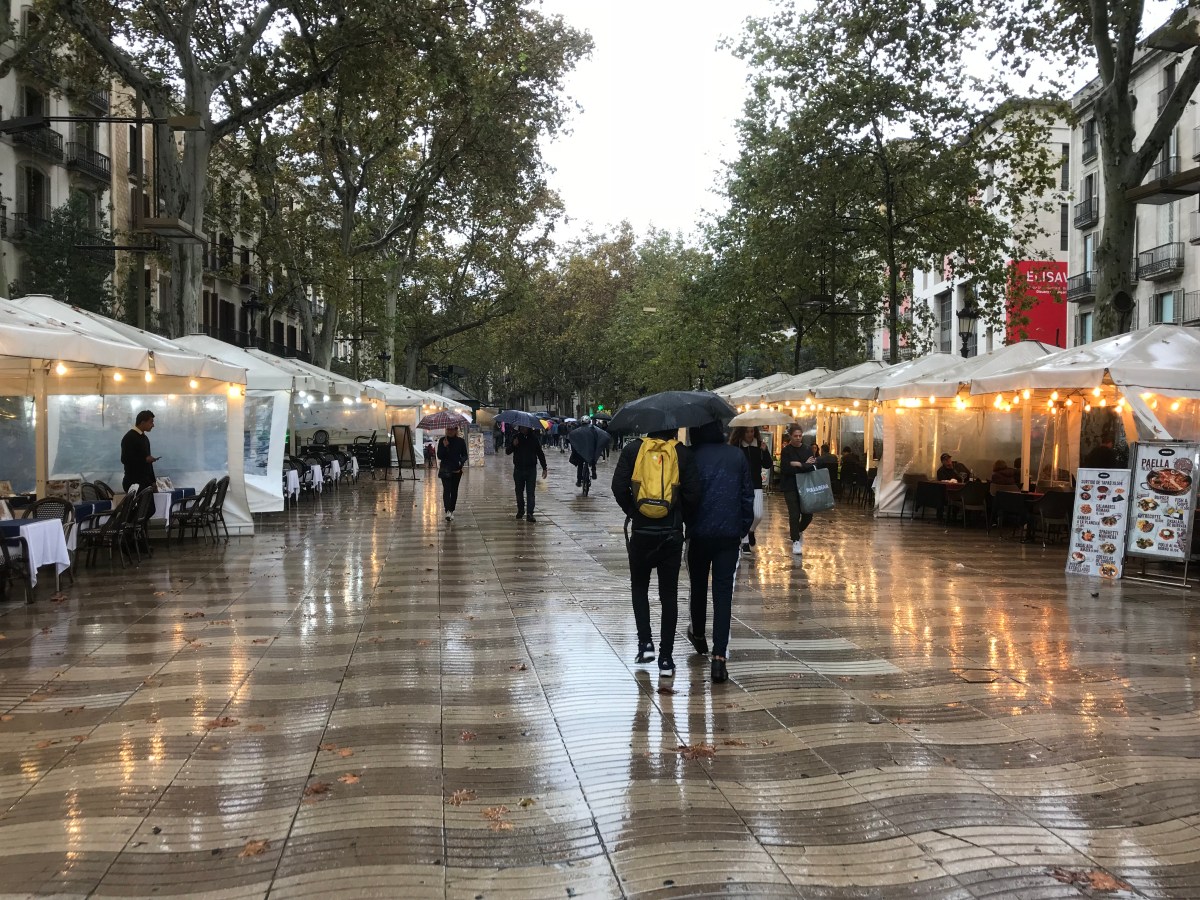 The Big Trip, Day 8: Rainy day in&nbsp;Barcelona